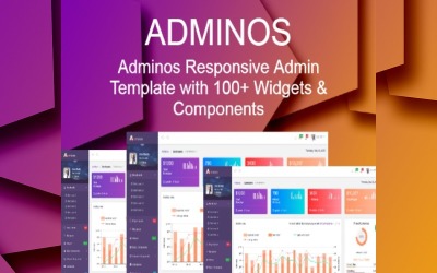 Adminos Responsive Dashboard Admin Template