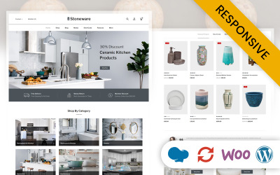 Kőedény - Kerámiaüzlet WooCommerce téma