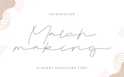 Matchmaking Font