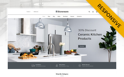 Responsive Stoneware - Ceramic Store Woocommerce #109214