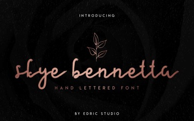 Skye Bennetta Шрифт