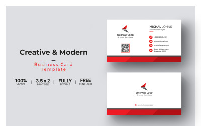 Business Cards - Corporate Identity Template