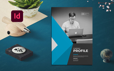 Unternehmensprofilbroschüre - Corporate Identity Template