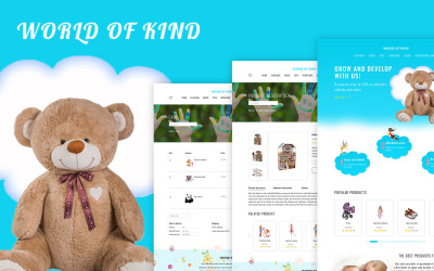 Growkdz - E-Commerce-PSD-Vorlage