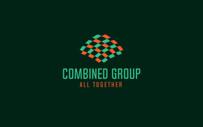 Logo šablona partnerství