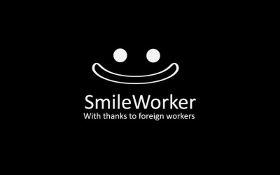 Modelo de logotipo Smile