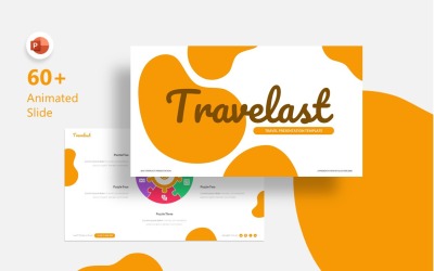 Travelast – Modelo de PowerPoint de apresentação de férias