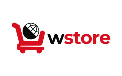 Wstore - Professional Design for E-Commerce Company Logo Template