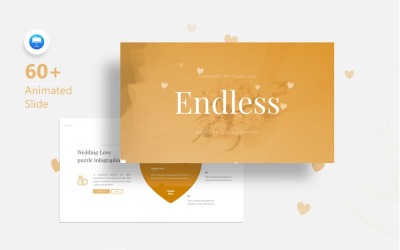 Endless - Presentation av äktenskap - Keynote-mall
