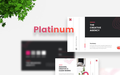 Platinum Creative - Keynote şablonu