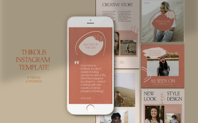 Thikolis Instagram Templates for Social Media