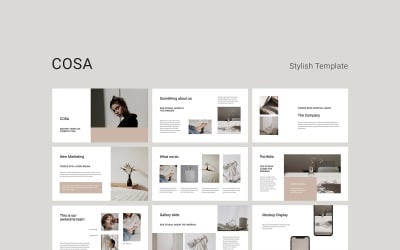 COSA - Modello di presentazione PowerPoint