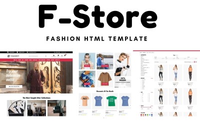 F-Store - Fashion E-commerce Website Template