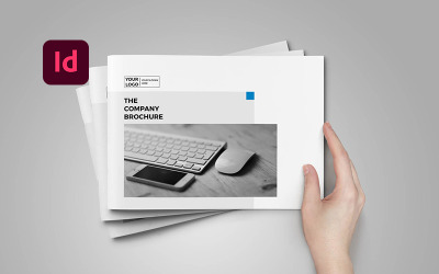 Light Business Brochure - Vorlage für Unternehmensidentität