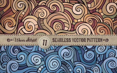 Modello senza cuciture di onde