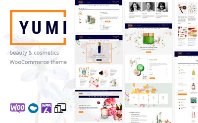 Yumi - тема WooCommerce для красоты и косметики