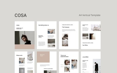 COSA - Diapositives Google verticales A4