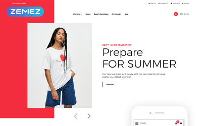 Glam - Fashion Store Creative OpenCart Template