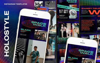 Spacestyle Instagram Templates for Social Media