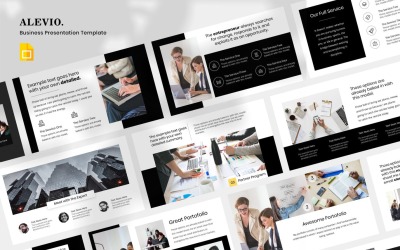 Alevio - Business Presentation Google Slides