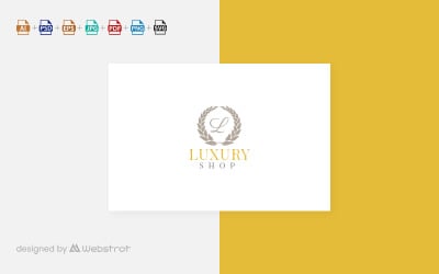 Luxury Shop Logo Template