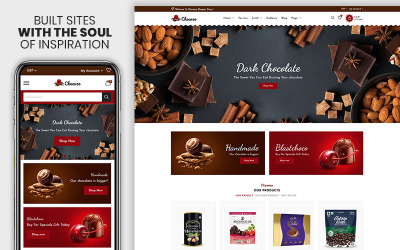 Chocozo - A csokoládéra reagáló Shopify téma
