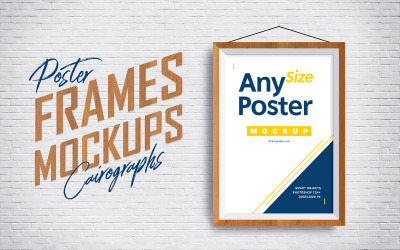 Posters Frames Product Mockup