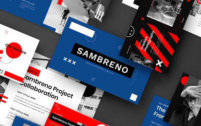 Sambreno - 创意商业的PowerPoint模板