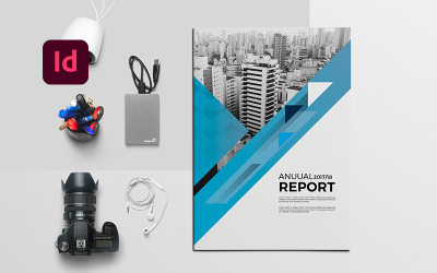 Annual Report Brochure - Corporate Identity Template