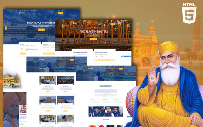 Singh - modelo de site HTML Sikh