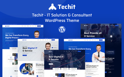 Techit - ІТ -рішення та тема WordPress -консультанта