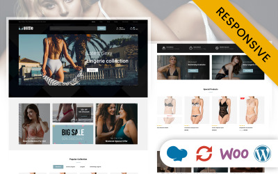 Biittle - Lingerie Store WooCommerce Teması