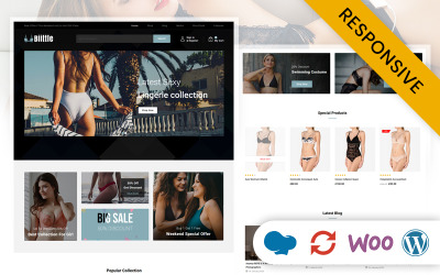 Biittle - Lingerie Store WooCommerce Theme