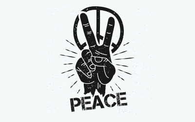 Hand Peace Symbol Açıklamalar #110773