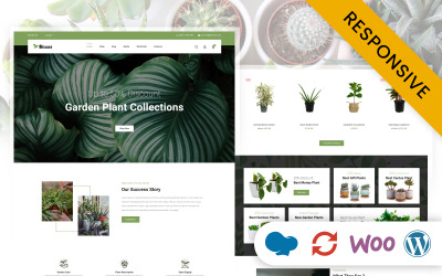 Mosses - WooCommerce Theme för trädgårdsväxt