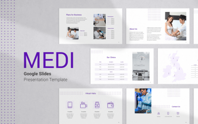 Krankenversicherungs-Präsentationsvorlage Google Slides