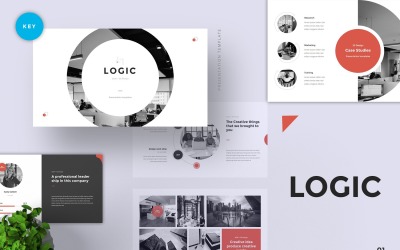 Logika - Pitch Deck - Szablon Keynote