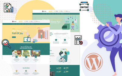 Reszponzív Illustria | Multipurpose Illustration portfolio WordPress sablon 110980