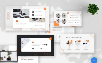 Sally - Creative - Keynote sablon