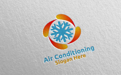 Snow Air Conditioning and Heating Services 38 Logotypmall