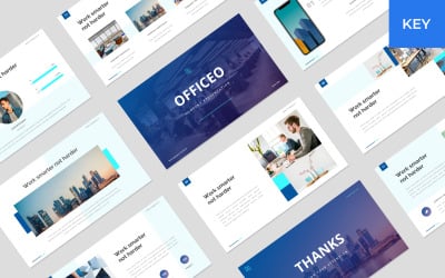 Officeo - Şirket Sunumu - Keynote şablonu