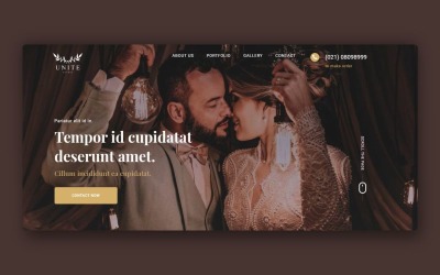 Unite - multipurpose Templates de Landing Page №111037
