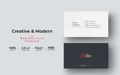 Business Card - Corporate Identity Template