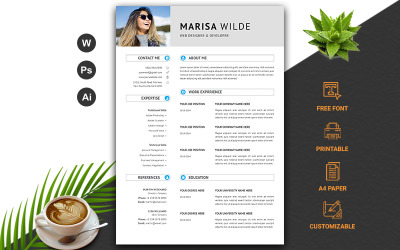 Minimal Resume Template