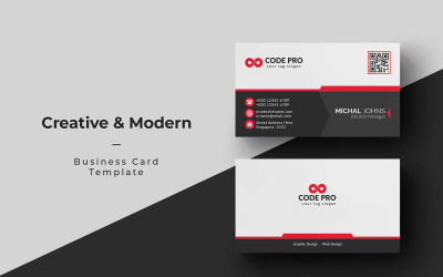 Modern Professional Business Cards - Corporate Identity Template