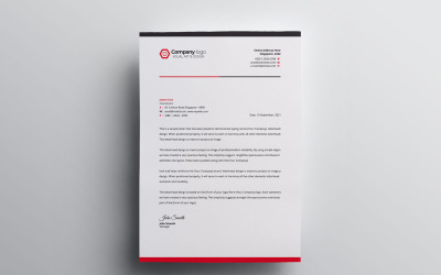 Hlavičkový papír - šablona Corporate Identity