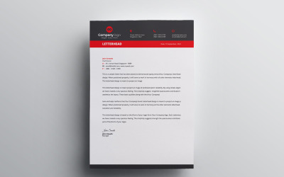 Letterhead - Corporate Identity Template