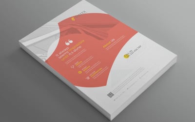 Marke - Best Business Flyer Vol_ 118 - Vorlage für Corporate Identity