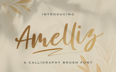 Amelliz - Kalligrafiborstsnitt