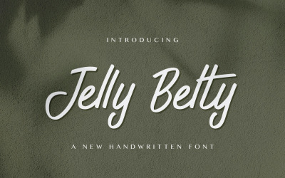 Jelly Belty - Police manuscrite